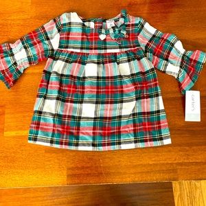 Carters plaid top